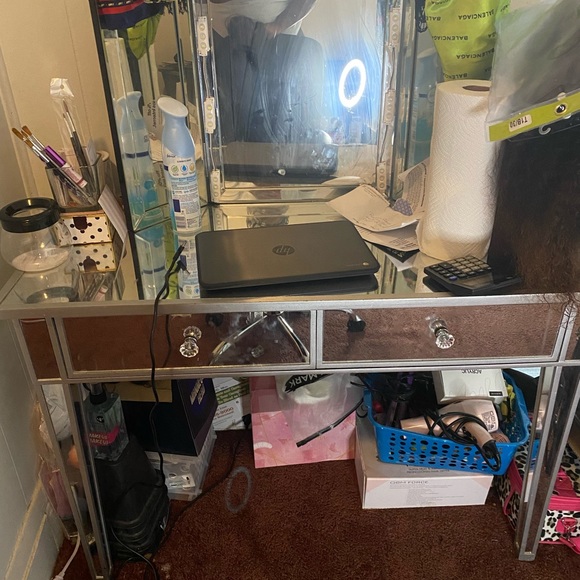 Other - Glass makeup vanity